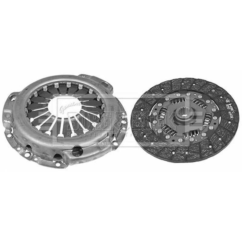 Borg & Beck Clutch Kit Set 3pc 228mm HK7276