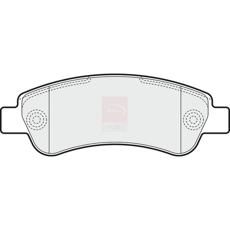 Apec Rear Brake Pad Set PD3109