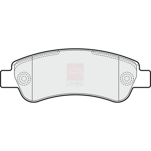 Apec Rear Brake Pad Set PD3109