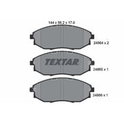 Textar Front Brake Pad Set 2486401