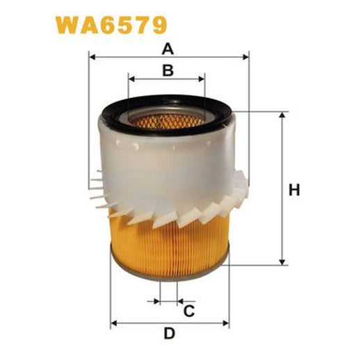 WIX Engine Air Filter WA6579