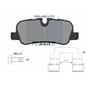 Textar Rear Brake Pad Set 2419201