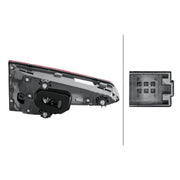 Hella Tail Light / Lamp LED Right 2SV 012 247-121