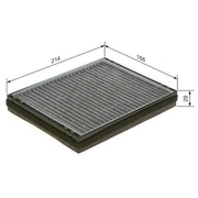 Bosch Cabin Air Filter (Pollen Filter) 1 987 435 588