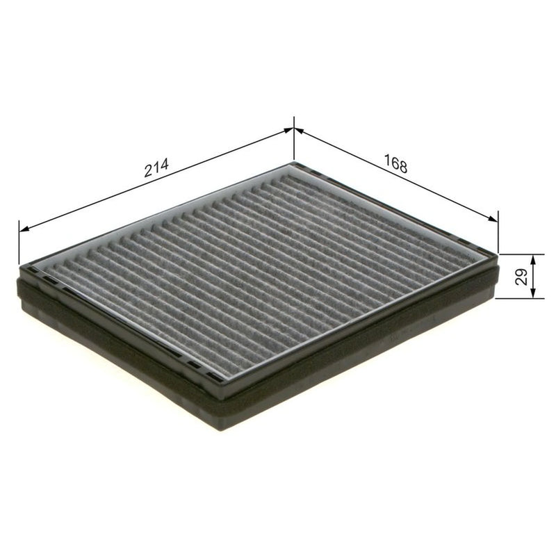 Bosch Cabin Air Filter (Pollen Filter) 1 987 435 588