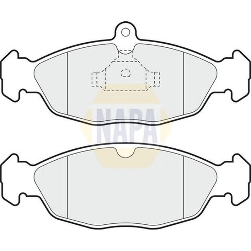NAPA Front Brake Pad Set NBP1818