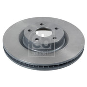 Febi 2 x Internally Vented Front Brake Discs 171480