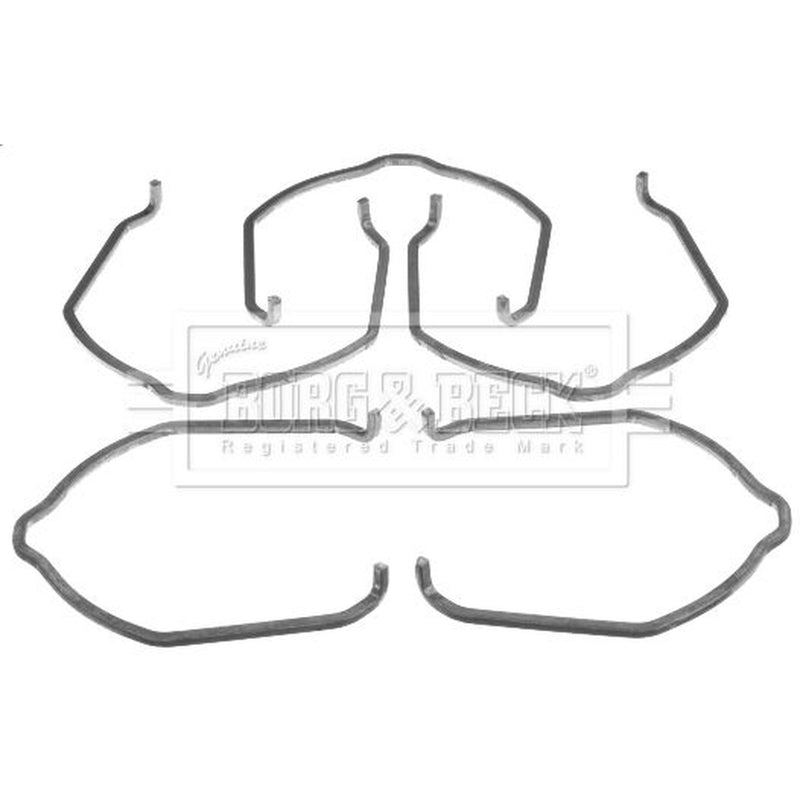 Borg & Beck 5 x Charge Air Hose Fastening Clamp Wide Thick BHC2013