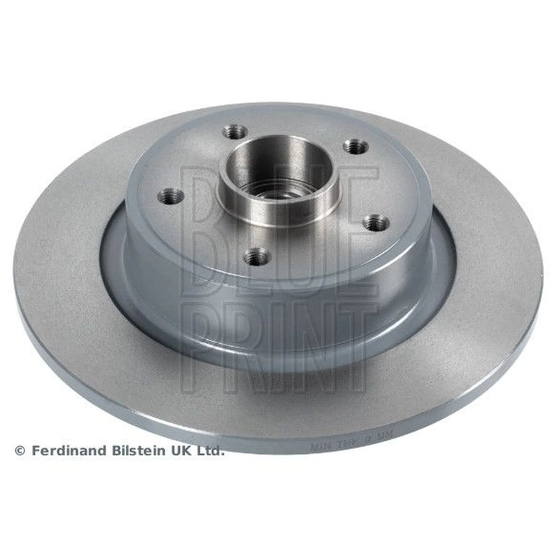 Blue Print 2 x Solid Rear Brake Discs ADR164338