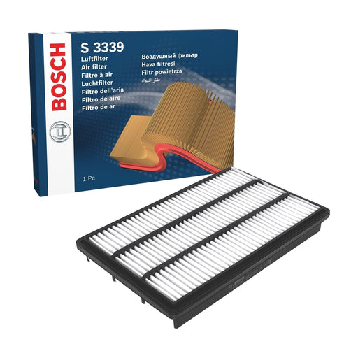 Genuine Bosch Car Air Filter S3339 Fits Mitsubishi Shogun Did - 3.2 - 11- 145743 Bosch  - Town Parts