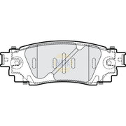 NAPA Rear Brake Pad Set NBP1993