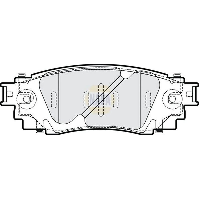 NAPA Rear Brake Pad Set NBP1993