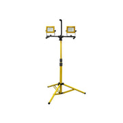 Faithfull Power Plus LED Twin Tripod Site Light 70W 240V - AST8635X2 (TRI)