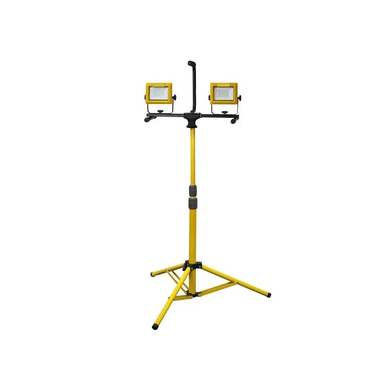 Faithfull Power Plus LED Twin Tripod Site Light 70W 240V - AST8635X2 (TRI)