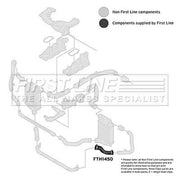 First Line Intercooler Turbo Charge Air Hose FTH1450