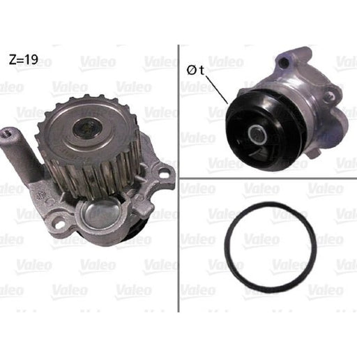 Valeo Engine Cooling Water Pump 506533