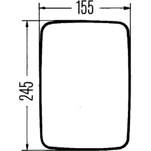 Hella Door / Wing Mirror both sides 8SB 501 137-031