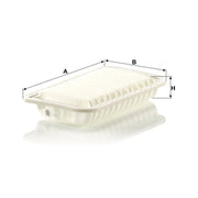 MANN-FILTER Engine Air Filter C 2514 OE 1780187402 1780187402000