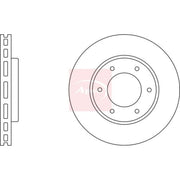 Apec 2 x Vented Front Brake Discs DSK2049