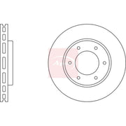 Apec 2 x Vented Front Brake Discs DSK2049