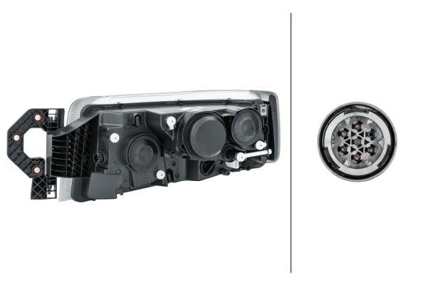 Hella Headlight Headlamp W5W Right