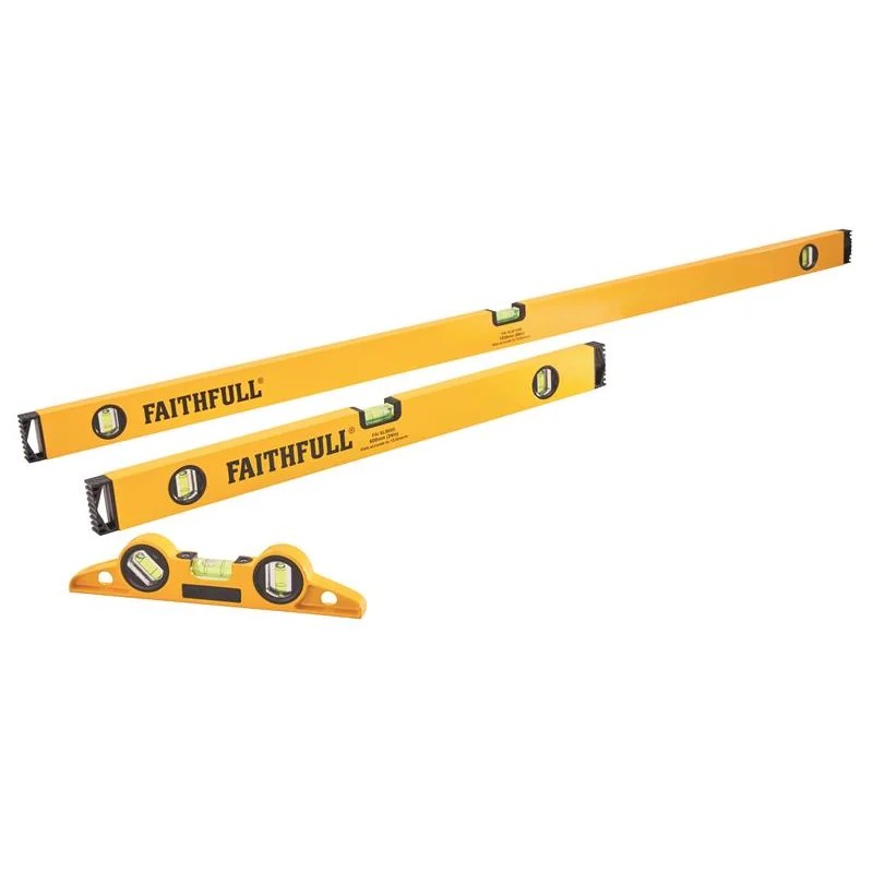 Faithfull Box Level Set, 3 Piece - FAISLBSET3PC