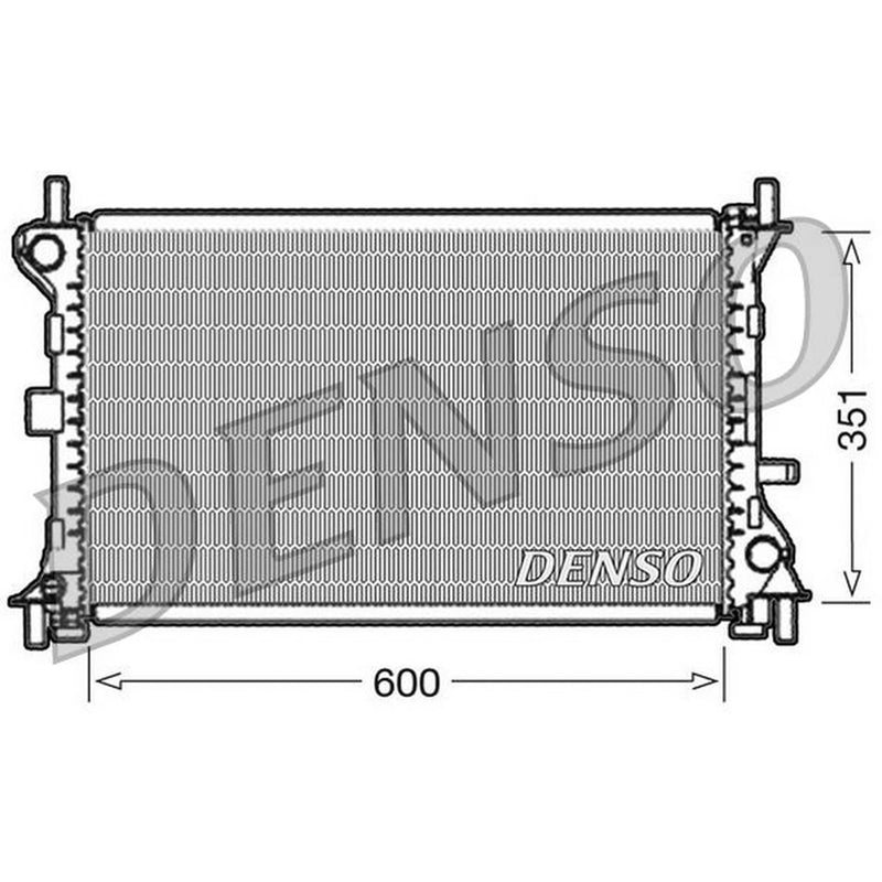 Denso Engine Radiator DRM10052