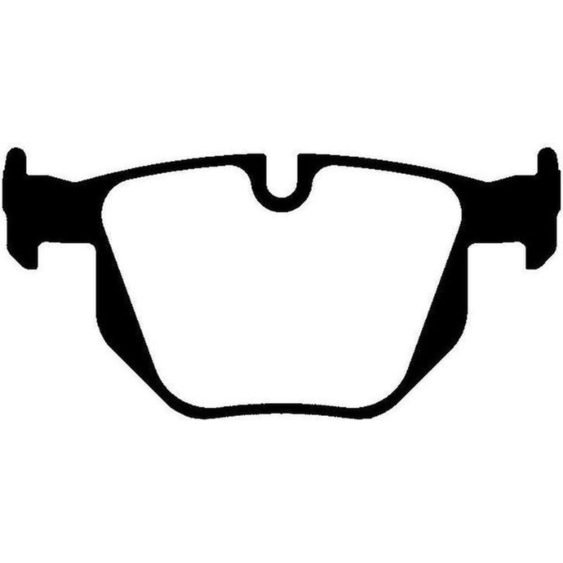 Abtex Rear Brake Pad Set PLU1105