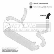 First Line Intercooler Turbo Charge Air Hose FTH1590