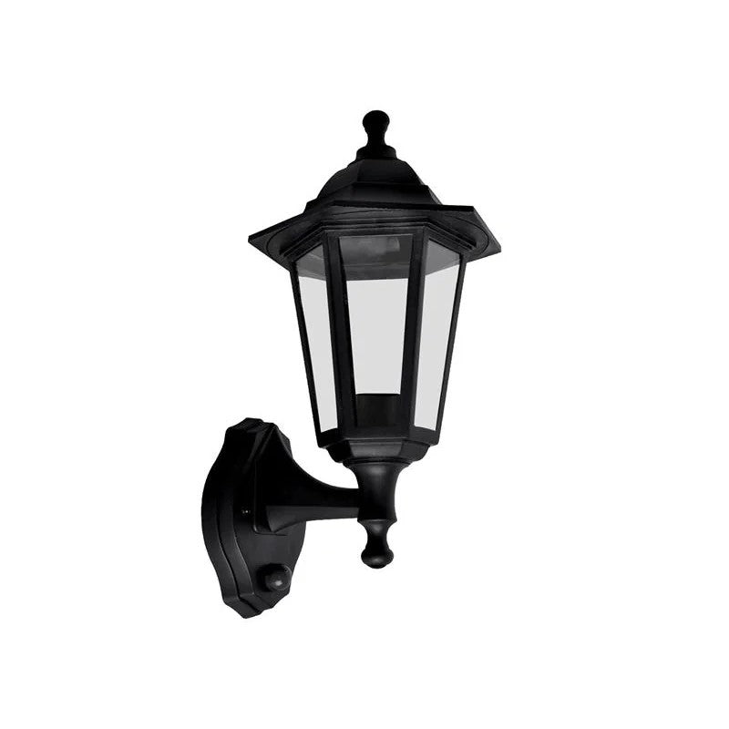 Meridian Lighting Six Panel Lantern with PIR 60W - LP60BPIR