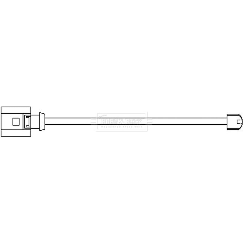 Borg & Beck Brake Pad Wear Sensor Front BWL3106