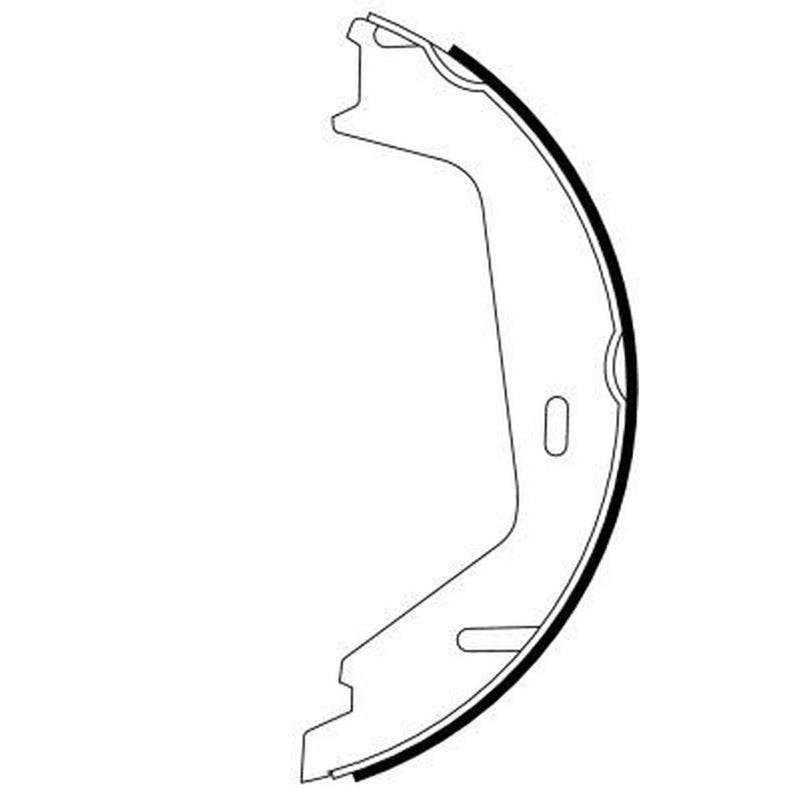 Mintex Parking Brake Shoe Set MFR477