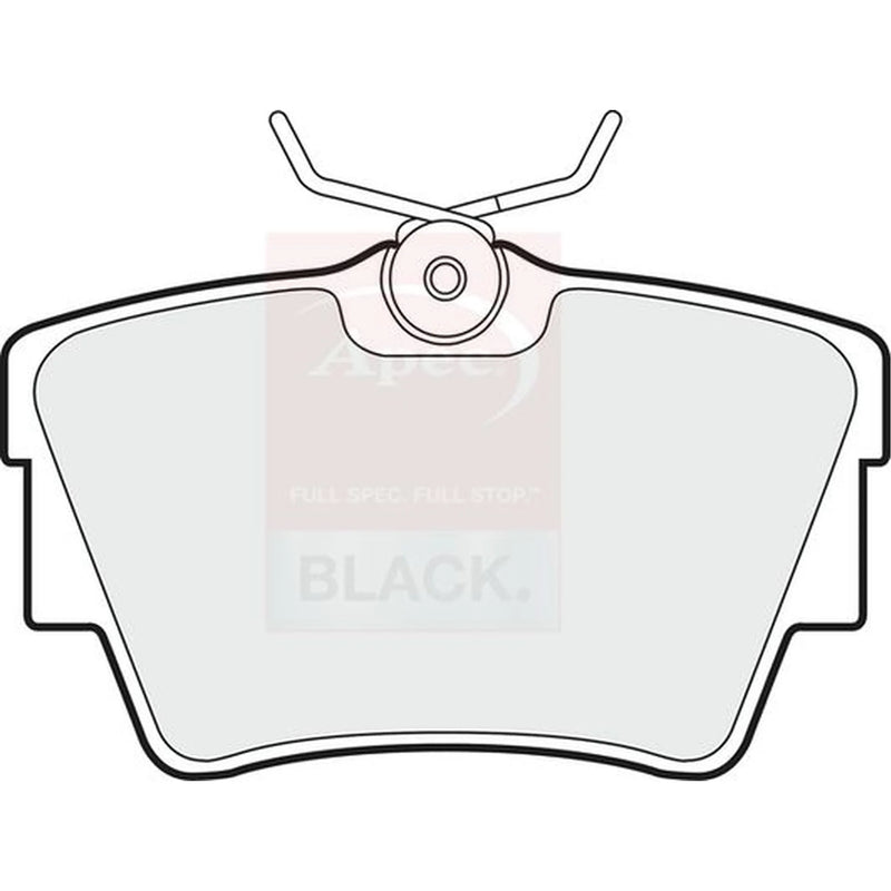 Apec Rear Brake Pad Set PAD1279B