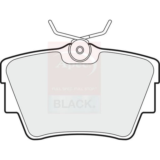 Apec Rear Brake Pad Set PAD1279B