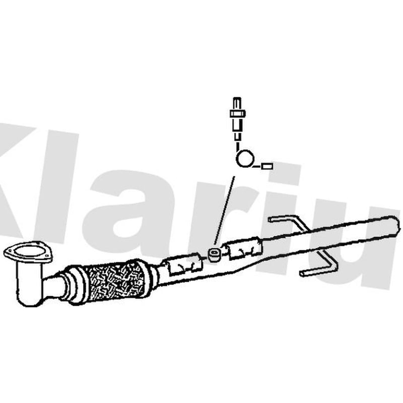 Klarius Exhaust Pipe OD SB120G