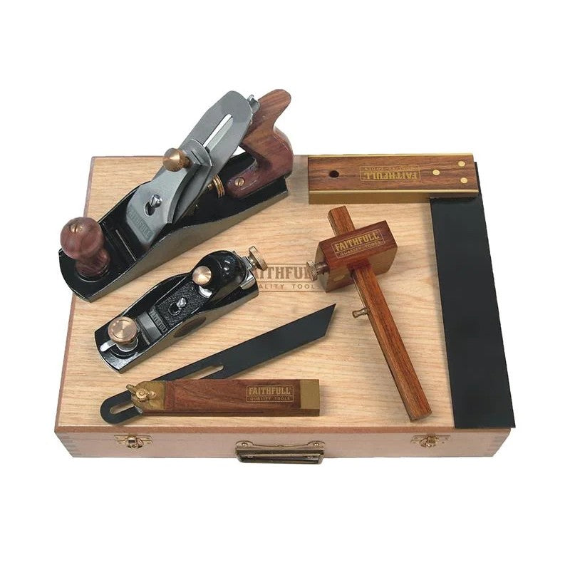 Faithfull Carpenter's Tool Kit, 5 Piece - FAICARPSET