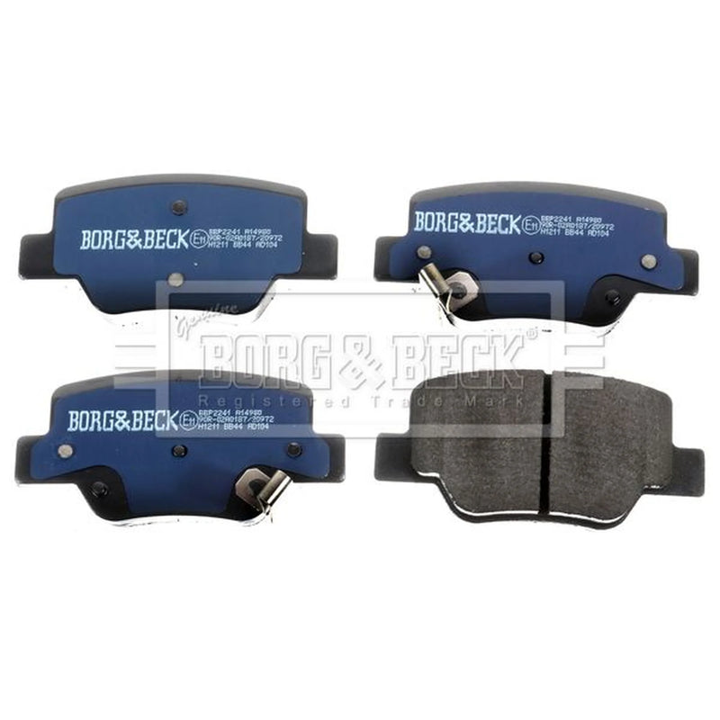 Borg & Beck 4 x Rear Brake Pad Set BBP2241