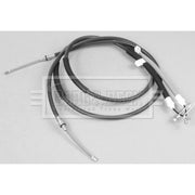 Borg & Beck Handbrake Cable Left Rear BKB2593