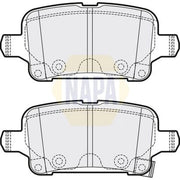 NAPA Rear Brake Pad Set NBP1294