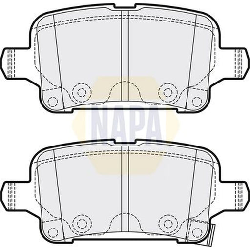 NAPA Rear Brake Pad Set NBP1294