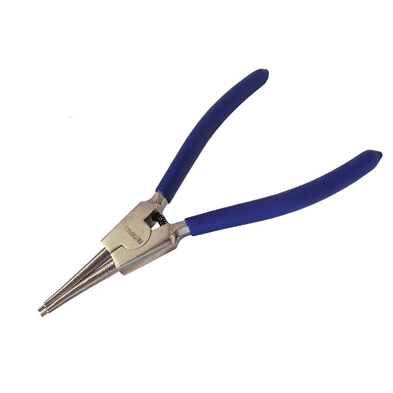 Faithfull Circlip Pliers Outside Straight CRV 180mm (7in) - FAIPLCIREXTS