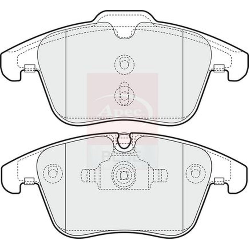 Apec Front Brake Pad Set PD3233