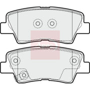 Apec Rear Brake Pad Set PAD1754