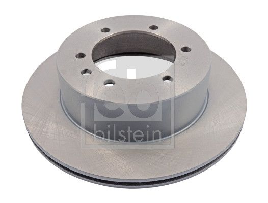 Febi 2 x Brake Disc Set Internally Vented Rear