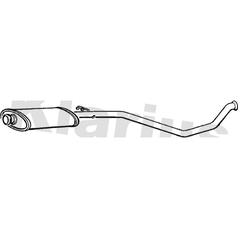 Klarius Box With Centre Pipe Centre PG438D