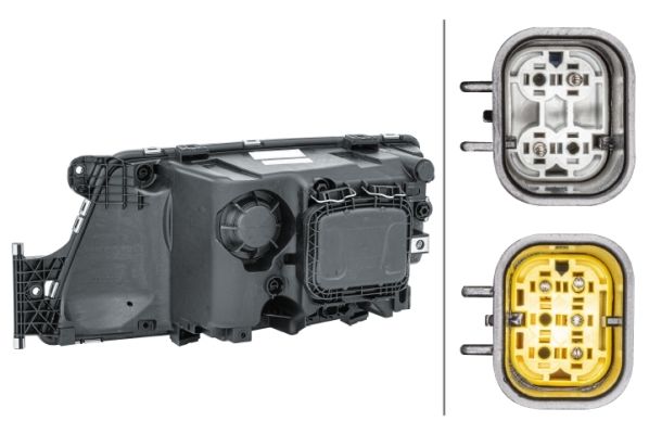 Hella Headlight Headlamp H7/H7 Right