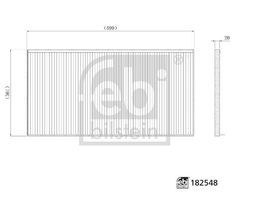 Febi Cabin Air Filter (Pollen Filter)