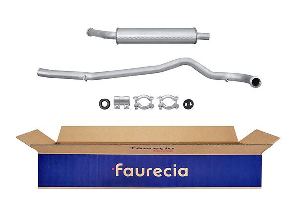 Hella 8LC 366 025-701 Centre Muffler
