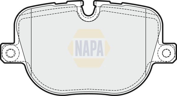 NAPA Front Vented & Rear Vented Brake Discs & Pads fits LAND ROVER