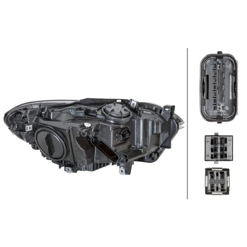 Hella Headlight Headlamp PY21W Left 1ZS 010 741-651